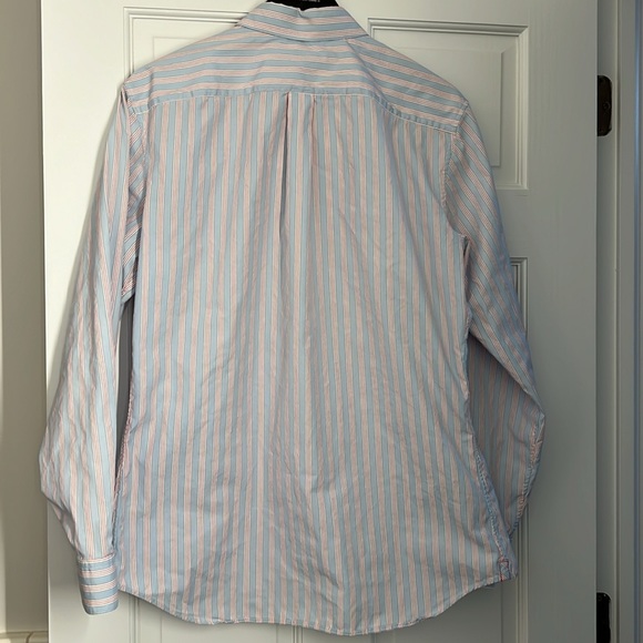 Banana Republic RWB stripe button shirt. Men’s Large - Picture 7 of 7